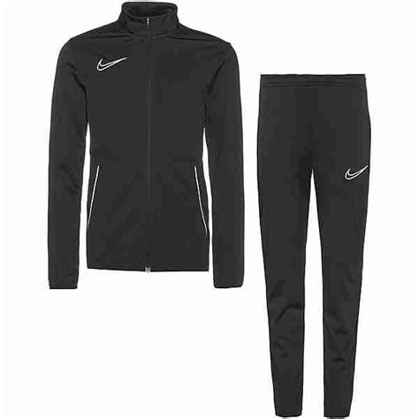 nike trainingsanzug herren black white